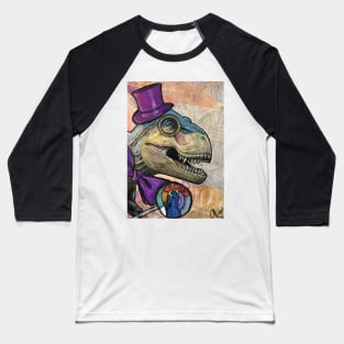 Roar-some time: T-Rex Gets Fancy Free Baseball T-Shirt